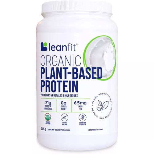 LeanFit Organic Plant Protein Plain, 715g