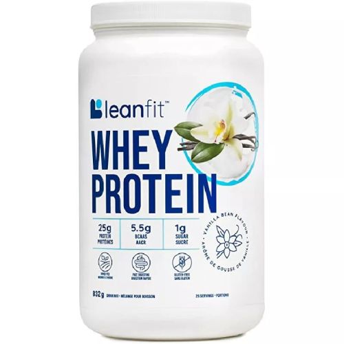 LeanFit Whey Protein Vanilla, 832g