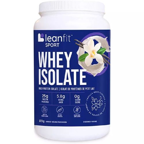 LeanFit Whey Isolate Vanilla, 870g