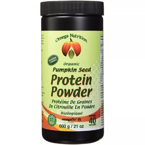 Omega Nutrition Pumpkin Seed Protein Powder, Organic, 600g