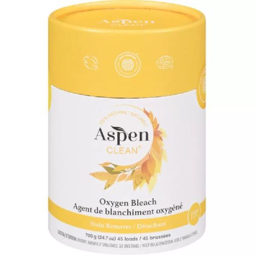 AspenClean Oxygen Bleach Stain Remover, Zero Plastic,Pack of 6(6/700g)