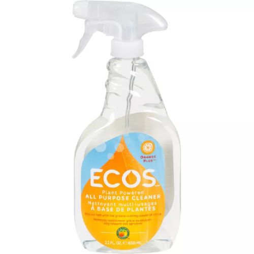 Ecos Earth Friendly All Purpose Cleaner Spray, Orange Plus,Case of 6(6/650ml)
