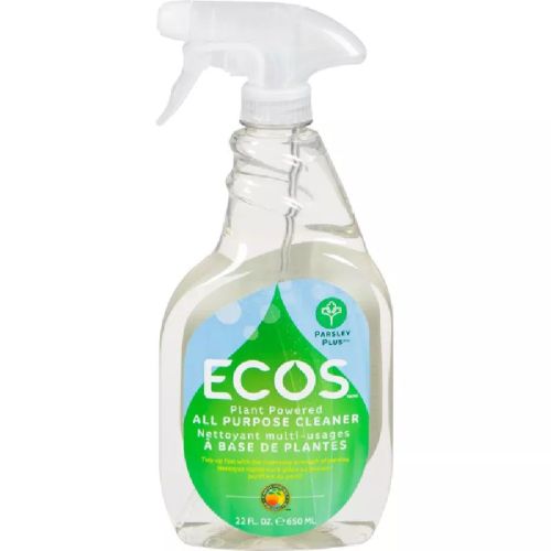 Ecos Earth Friendly All Purpose Cleaner Spray,Parsley Plus,Case of 6(6/650ml)