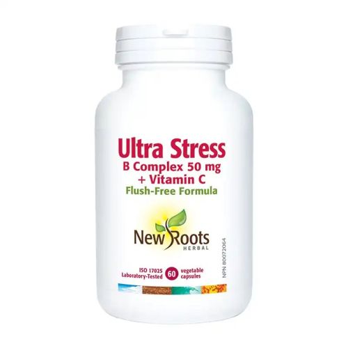 900 NRH - Ultra Stress B Complex 50mg - Vitamin C 60c EN