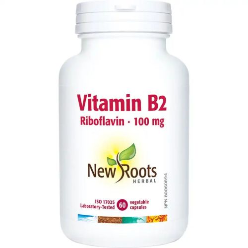 905 NRH - Vitamin B2 Riboflavin 100mg 60c EN