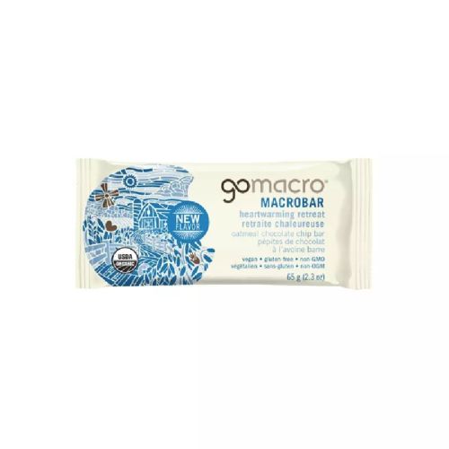 GoMacro Heartwarming Retreat, Oatmeal , Organic(gluten-free/NGM/vegan),Case of 12(12/69g)