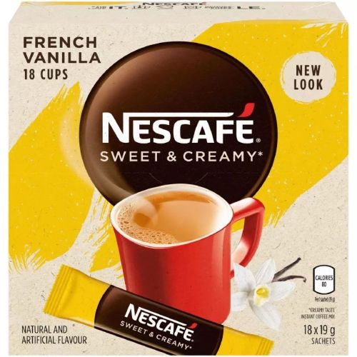 NESCAFE Sweet and Creamy Original Instant Coffee Mix 18-Pack