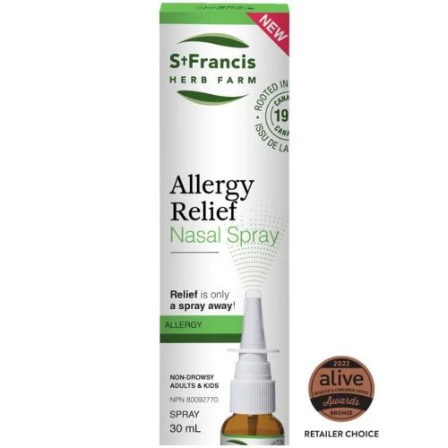 St. Francis Allergy Relief Nasal Spray, 30 mL (Copy)