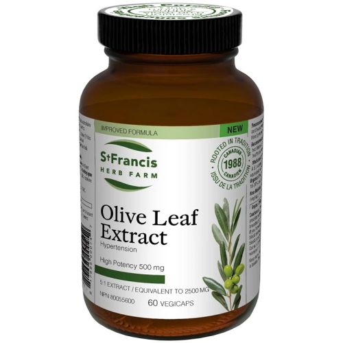 St. Francis Olive Leaf Extract, 60 caps