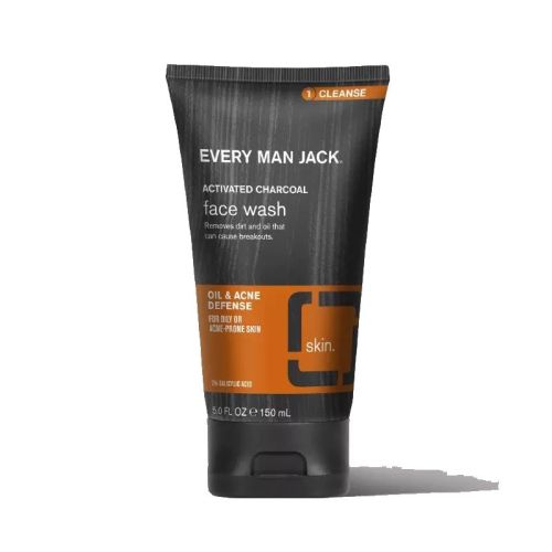 Every Man Jack Face Wash Charcoal Skin Clearing, 150ml
