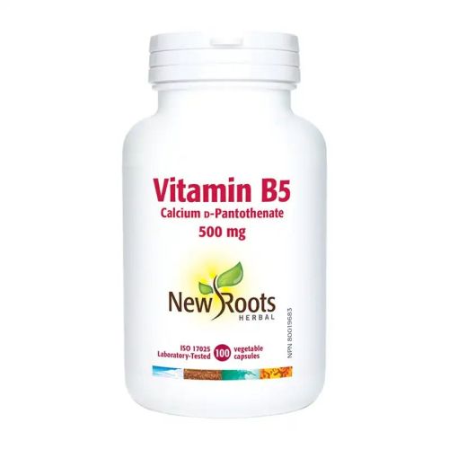 1407 NRH - Vitamin B5 Calcium D-Pantothenate 500 mg 100c EN
