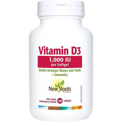 2586 NRH - Vitamin D3 1000 IU 180s EN