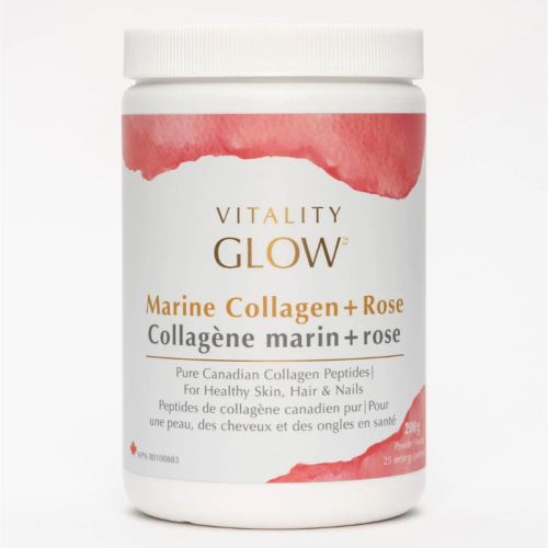 Vitality VITALITY GLOW Marine Collagen + Rose, 200g