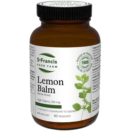 St. Francis Lemon Balm 60 caps