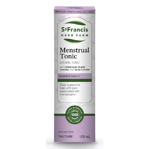 St. Francis Menstrual Tonic, 50, 100, 250 mL