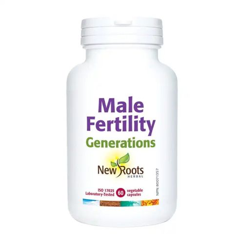 New Roots Herbal Male Fertility Generations, 60 Capsules