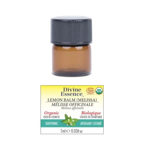 Divine Essence Lemon Balm (Melissa) 100% Organic