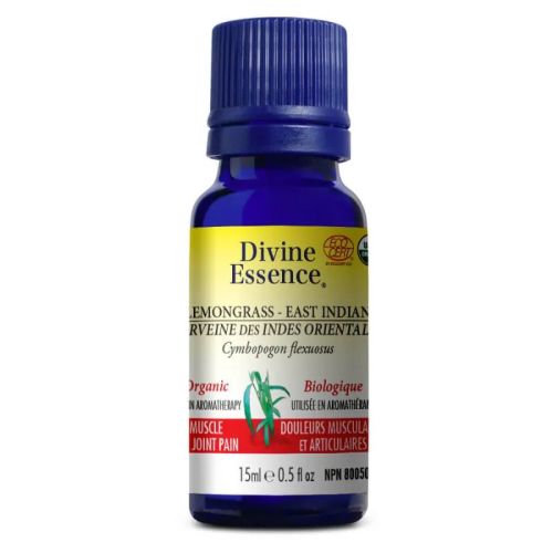 Divine Essence Lemongrass - East Indian Organic