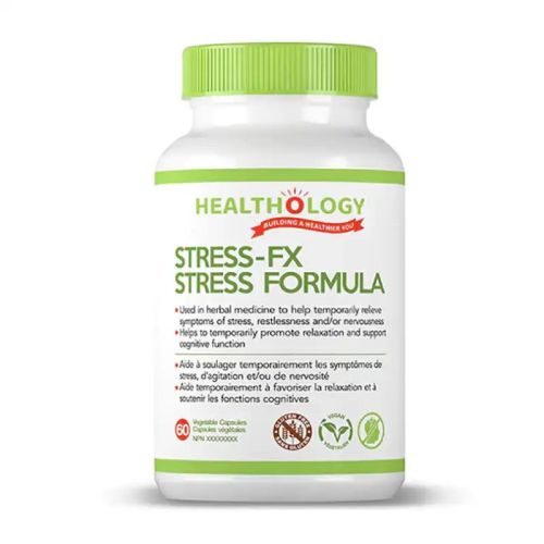 Healthology Stress-Fx Formula, 60 Capsules