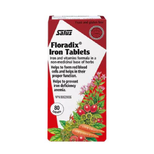 Floradix Iron Tablets 80
