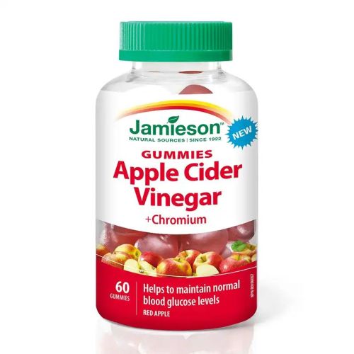 Jamieson Apple Cider Vinegar + Chromium 60 Gummies