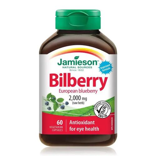 Jamieson Bilberry 2000mg 60 Veggie Caps