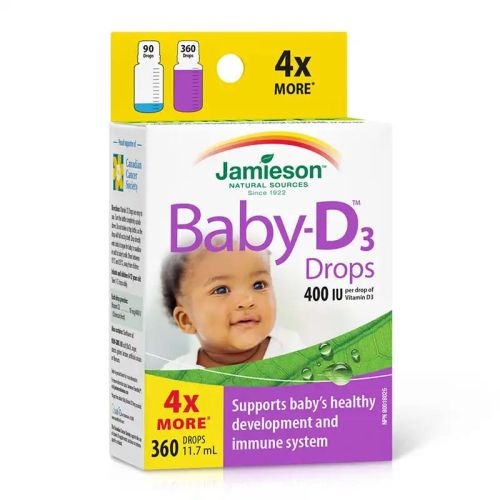 Jamieson Baby-D3 400UI Drops 11.7mL