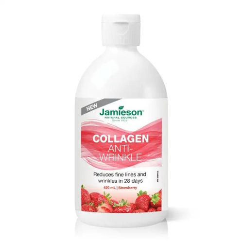 Jamieson Collagen Anti-Wrinkle Strawberry 420mL