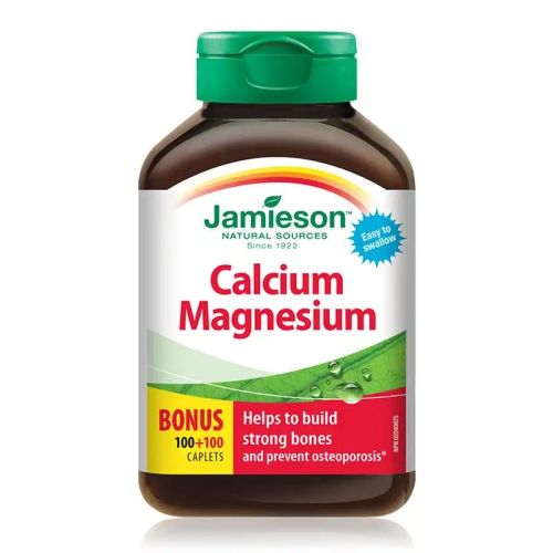 Jamieson Calcium Magnesium 100+100 Caplets