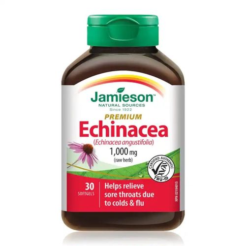 Jamieson Echinacea 1000mg 30 Softgels