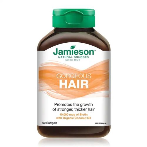 Jamieson Gorgeous Hair 10000mcg 60 Softgels