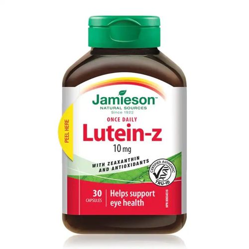 Jamieson Lutein-Z 10mg With Zeaxanthin & Antioxidants 30 Capsules
