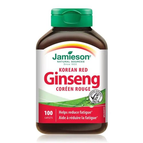 Jamieson Korean Red Ginseng 100 Caplets