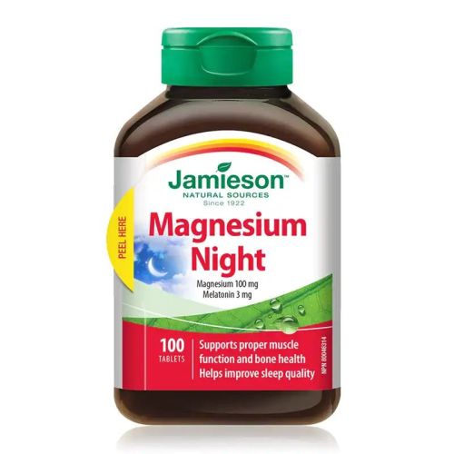 Jamieson Magnesium Night 100 Tablets