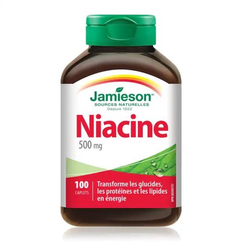 Jamieson Niacine 500mg 100 Caplets