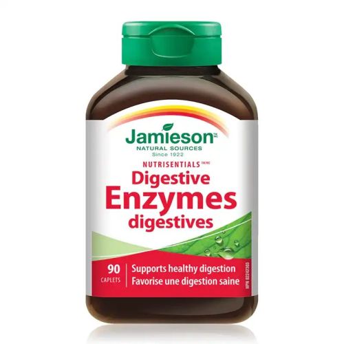 Jamieson Nutrisentials Digestive Enzymes 90 Caplets