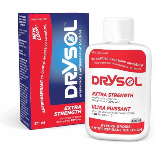 Drysol Clinical Strength Antiperspirant Solution(20% Extra Strength 37.5 ml)