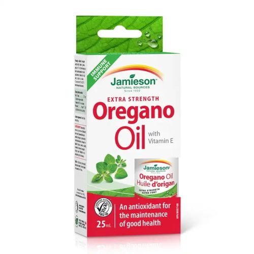 Jamieson Oregano Oil With Vitamin E Extra Strength 25mL