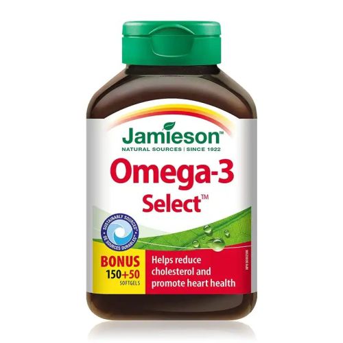 Jamieson Omega-3 Select 150+50 Softgels