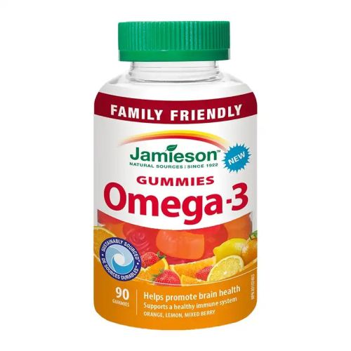 Jamieson Omega-3 Family Friendly 90 Gummies
