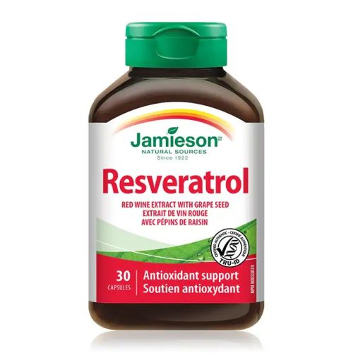 Jamieson Resveratrol 30 Capsules