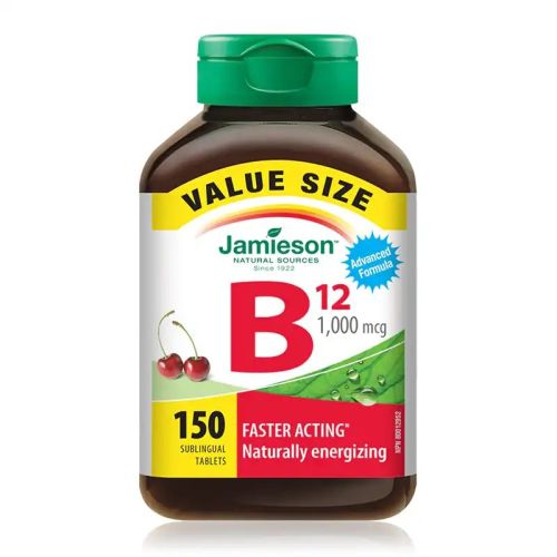 Jamieson Vitamin B12 1000mcg 150 Tablets