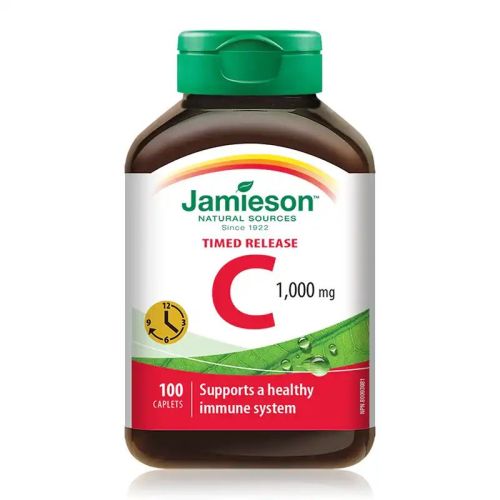 Jamieson Vitamin C 1000mg Timed Release 100 Caplets