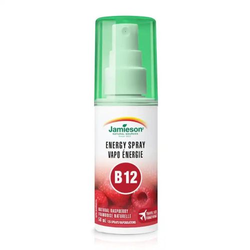 Jamieson Vitamin B12 Energy Spray Natural Raspberry 58mL