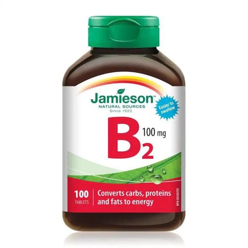 Jamieson Vitamin B2 100mg 100 Tablets