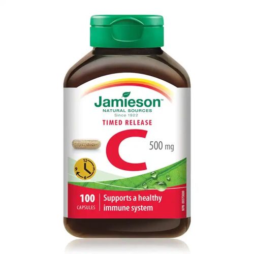 Jamieson Vitamin C 500mg Timed Release 100 Capsules