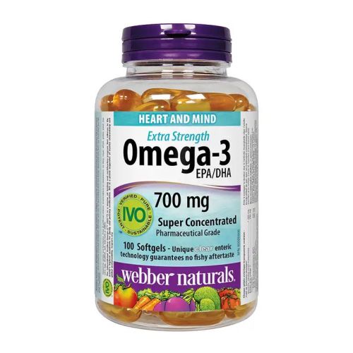 Webber Naturals Omega-3 700mg, 100 Softgels