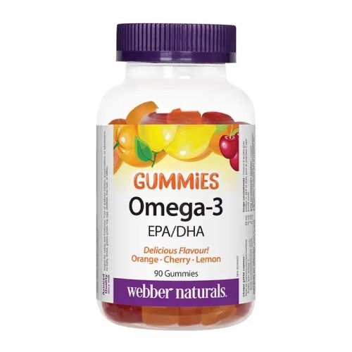 Webber Naturals Omega-3 50mg, 90 Gummies