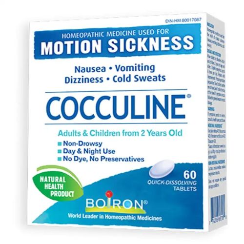 Boiron Cocculine 60 Quick Dissolving Tablets