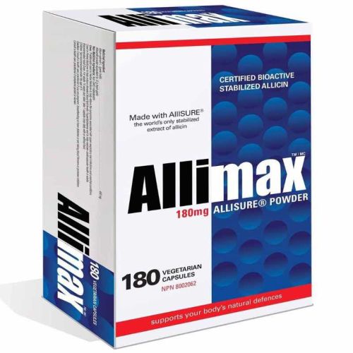 Allimax 180mg, 180 Capsules